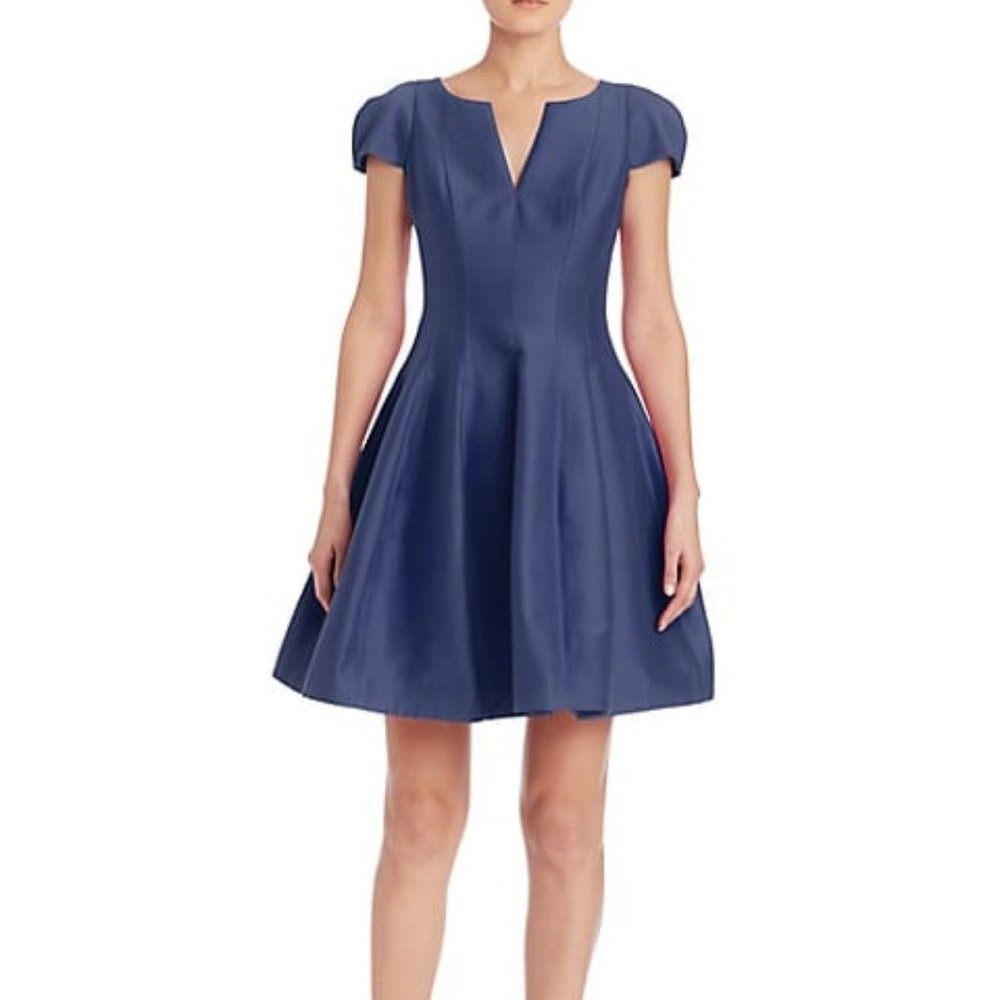 Halston Heritage | Cotton & silk Cocktail Dress. Graduation dress. Prom dress